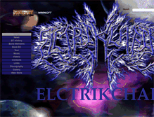 Tablet Screenshot of elctrikchair.com